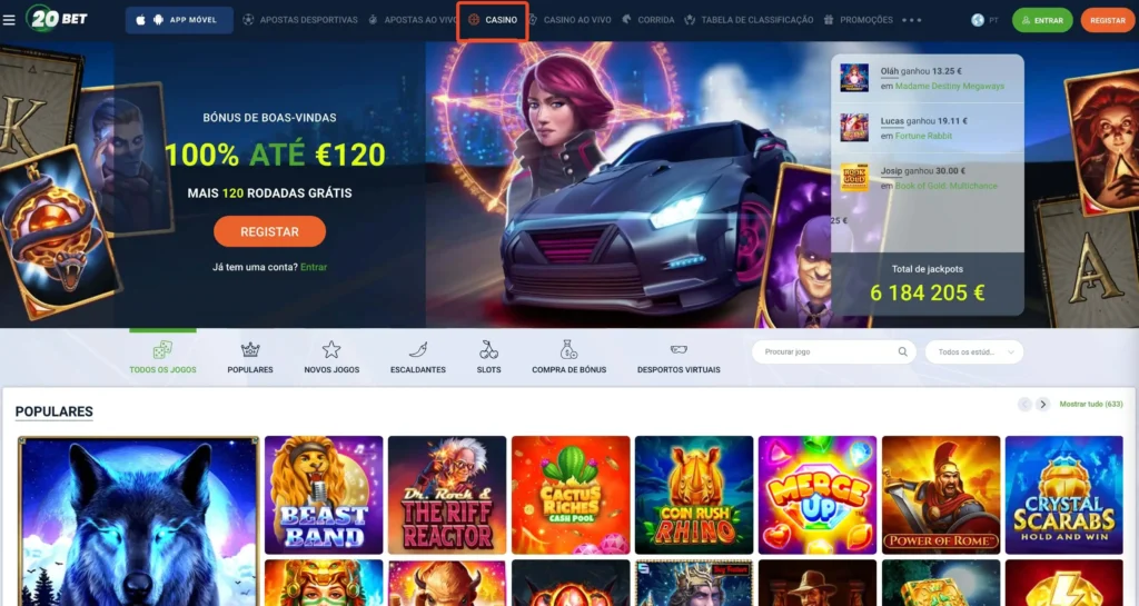 20bet casino